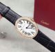 Cartier Baignoire Gold White Face Diamond Bezel Spun silk Band 25mm Watch (1)_th.jpg